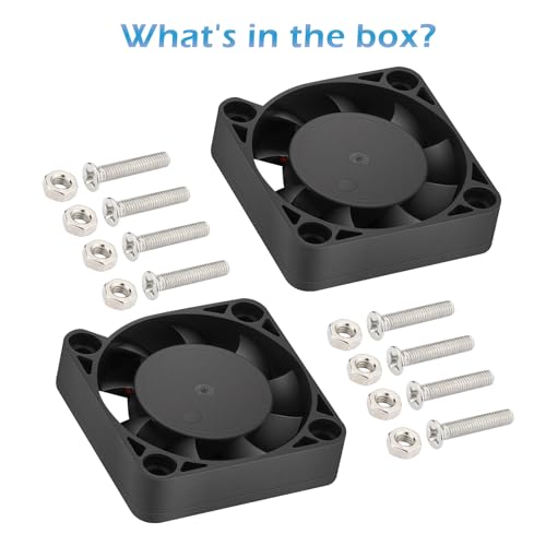 Ventilateur de refroidissement sans balais 40mm 12V pour mini projets de bricolage