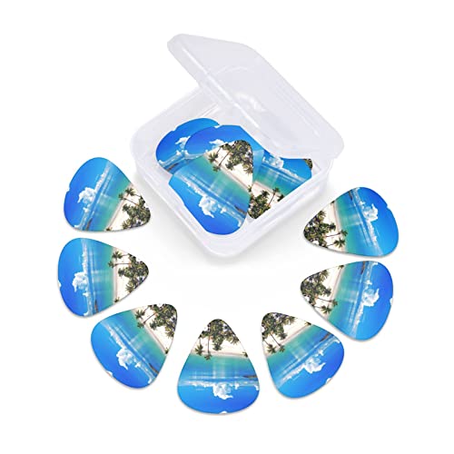 Pack de 12 médiators pour guitare Ocean Sea Beach pour guitare électrique Guitare acoustique Diverses guitares - Les Beatles, Paul McCartney, John Lennon, RIngo Starr, George Harrison Pack de 12 médiators pour guitare Ocean Sea Beach pour guitare électrique Guitare acoustique Diverses guitares – Image 6