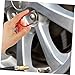 SOLUSTRE 5pcs Versatile Tire Screw Cap Remover Heavy Duty Hub Screw Removal Tool for Car Vehicle Lug Nut Cover Removal