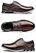 Men's Dress Shoes Comfort Soft Men Oxford Superior Flexural Leather Fashion Dress Sneakers Business Casual Derby Shoe Brown, 9 US