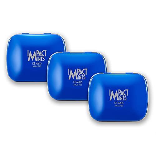 Image of Impact Mints Sugar Free Mints Ice Mints 14g - Pack of 3, 42 g