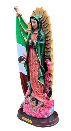 Estatua Virgen De Guadalupe 30.48 cm miniatura 2