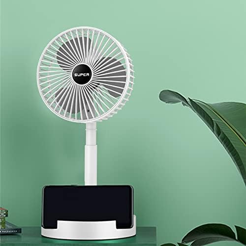 Portable Fan for Travel, Mini Stretchable Fan, 3 Speed Ultra Quiet Fan Rotation Strong Wind, Folable Quiet Small Fan with Phone Stand for Home Desktop Office Travel Outdoor Prime Deals 2024
