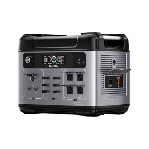 OUKITEL P2001 Power Station, 2000Wh Solar Generator LiFePO4 Battery, Portable