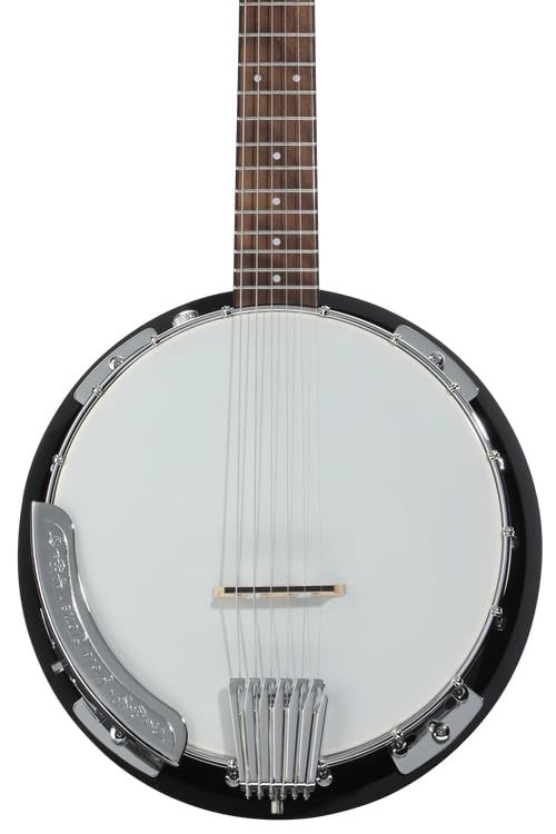Gold Tone CC-Banjitar Cripple Creek Banjitar - Vintage Brown Satin