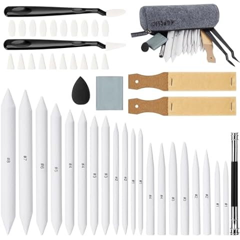 AGPTEK 48 PCS Sketch Tools Set Cover
