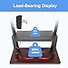 Hellsehen Mobile TV Stand,Rolling TVs Cart on Wheels Height Adjustable Heavy-Duty Floor Stand Base for 32-75 Inch LCD LED OLED Flat Panel Screens Smartboard Movable Holds up to 100lbs with Shelf