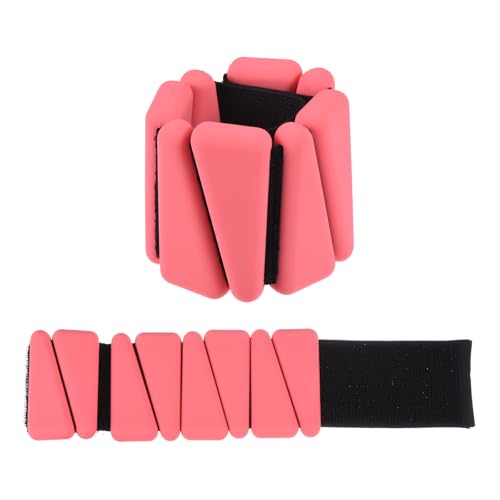Poids réglables poignet et cheville YOKIVE 2x0,5 kg rose foncé
