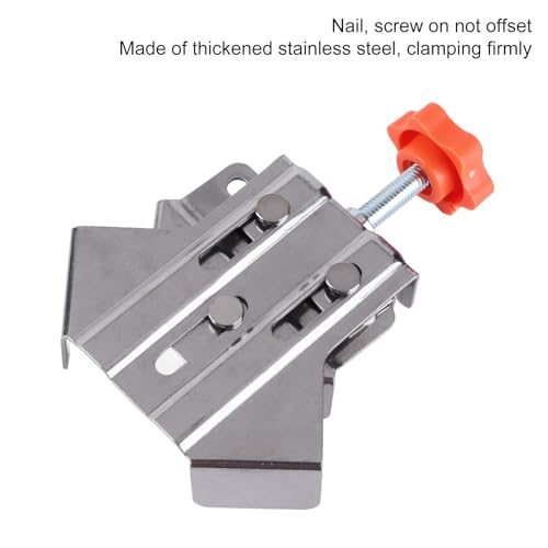 Collier de serrage d'angle à 90 degrés en acier pour alignement parfait