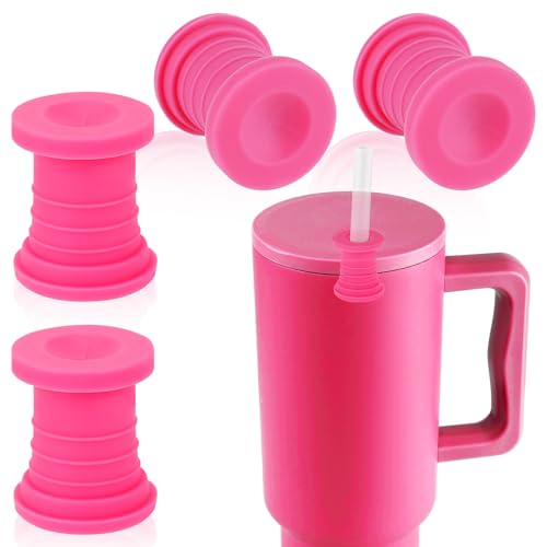 Top Accessories Cup Lid Seal Gaskets Travel Mug Replacement Parts (pink)
