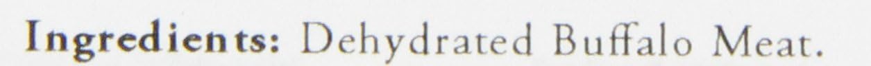 Canine Caviar Buffalo Jerky Dog Treats Dog Jerky Treats, Chewy Dog Treats for Large Dog, Medium Dog or Small Dog, Healthy Dog Treats for All Life Stages (6 inch, 35 Pieces)