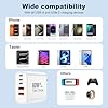 USB C Charger Block, 60W 5 in 1 Charging Blocks, PD 3.0 Fast Charger iPhone, QC 2A Wall Plug Multiport Type C Charging Block for iPhone 17 16 15 14 13 12 Pro Max, iPad, iPod, Samsung, AirPods Pro #1
