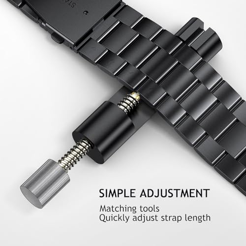 Bracelet Apple Watch en titane robuste pour remplacer le silicone - 5