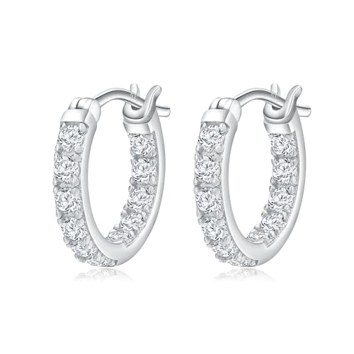 RANDES 15mm Cubic Zirconia Hoops