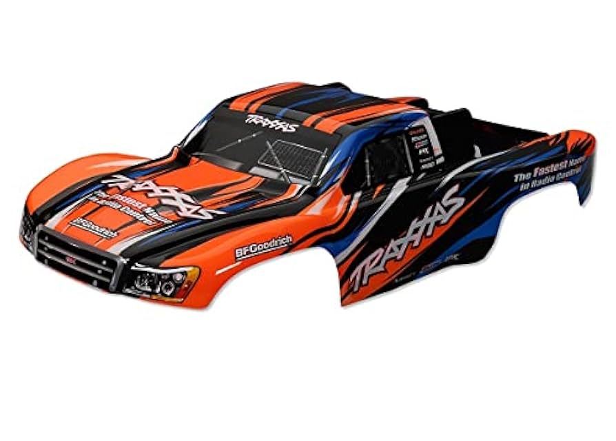 Amazon.com: Traxxas Body Slash Orange 5850X : Toys & Games