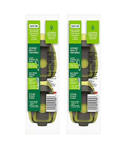 Image of Scotch-Brite Heavy Duty Dishwand Refill, 4-Refills