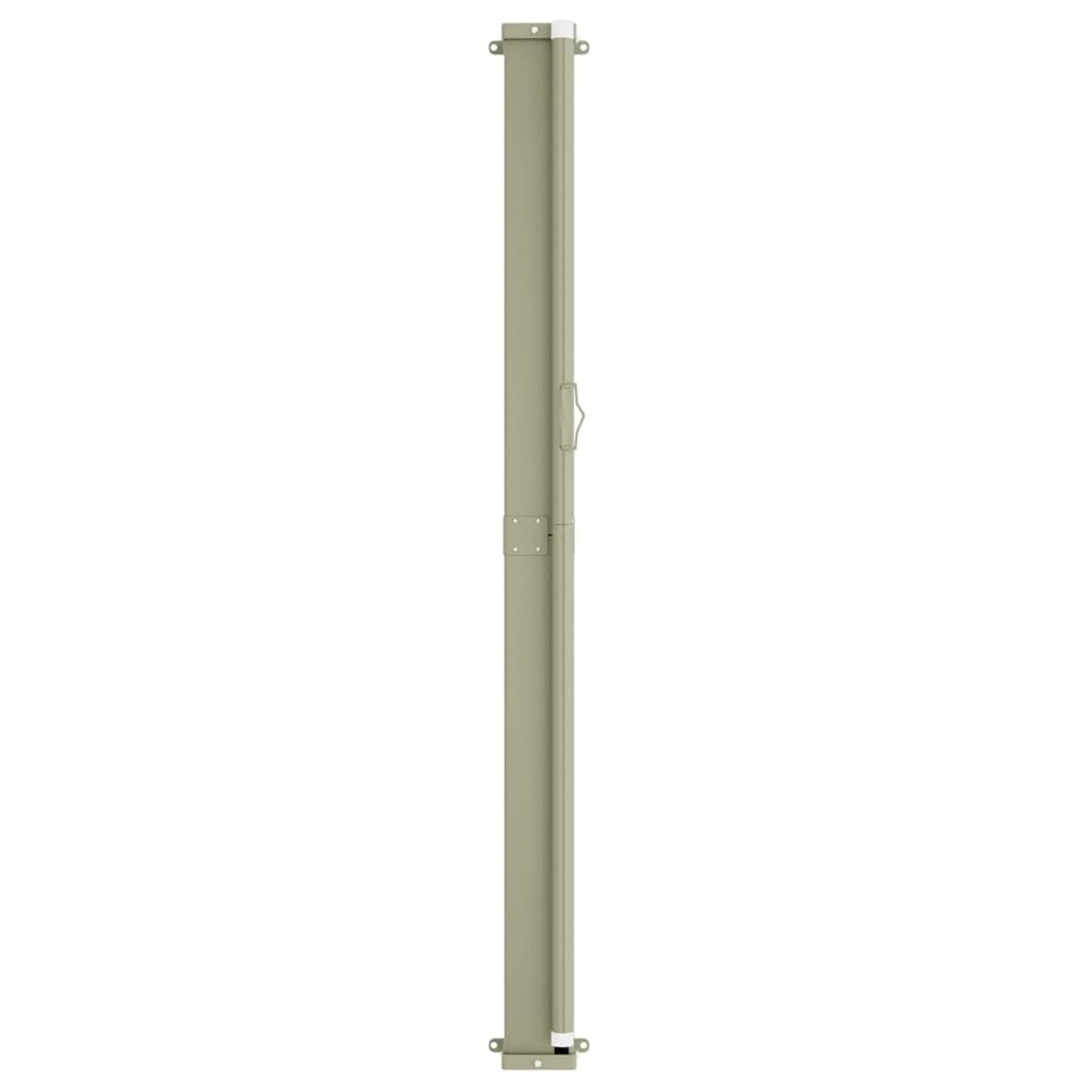 Festnight Tenda Da Sole Laterale Retrattile – Protezione Solare E Privacy Per Balcone E Terrazzo – Colore Crema (Larghezze: 100/120/140/160 Cm)