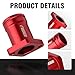 NIBBI Coleman Intake Manifold,Fit for Coleman b200 ct200u bt200x Predator 212 Engine Performance Parts Go Kart Mini Bike (Red)