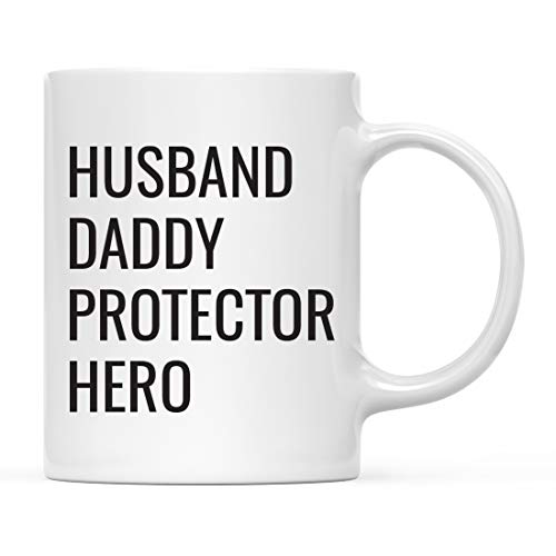 One-Day Sale: Up to 70% Off Andaz Press 11oz. Father's Day Coffee Mug Gift, Husband. Daddy. Protector. Hero, 1-Pack, Funny Dad Birthday Christmas Gift Ideas Flash Deals - 40% OFF Andaz Press 11oz. Father's Day Coffee Mug Gift, Husband. Daddy. Protector. Hero, 1-Pack, Funny Dad Birthday Christmas Gift Ideas