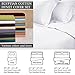Superior 100% Egyptian Cotton 650 Thread Count Duvet Cover Set, White, King/California King, 3-Piece