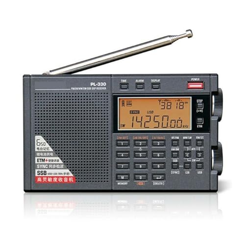 Radio portable FM/MW/SW/LW SSB récepteur multifonctionnel haute sensibilité full-band 330