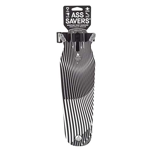 Origin8 Speed Ass Savers Rear Fender Wide, Black #TOP19