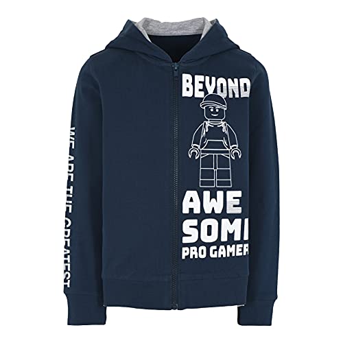 Chaqueta de punto LEGO para niños cómoda con cremallera y diseño clásico