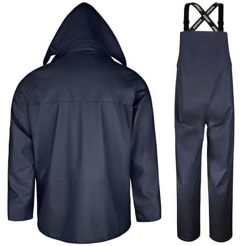 Navis Marine NS003 Rain Suit For Men Heavy Duty Workwear Waterproof Jacket thumb #4