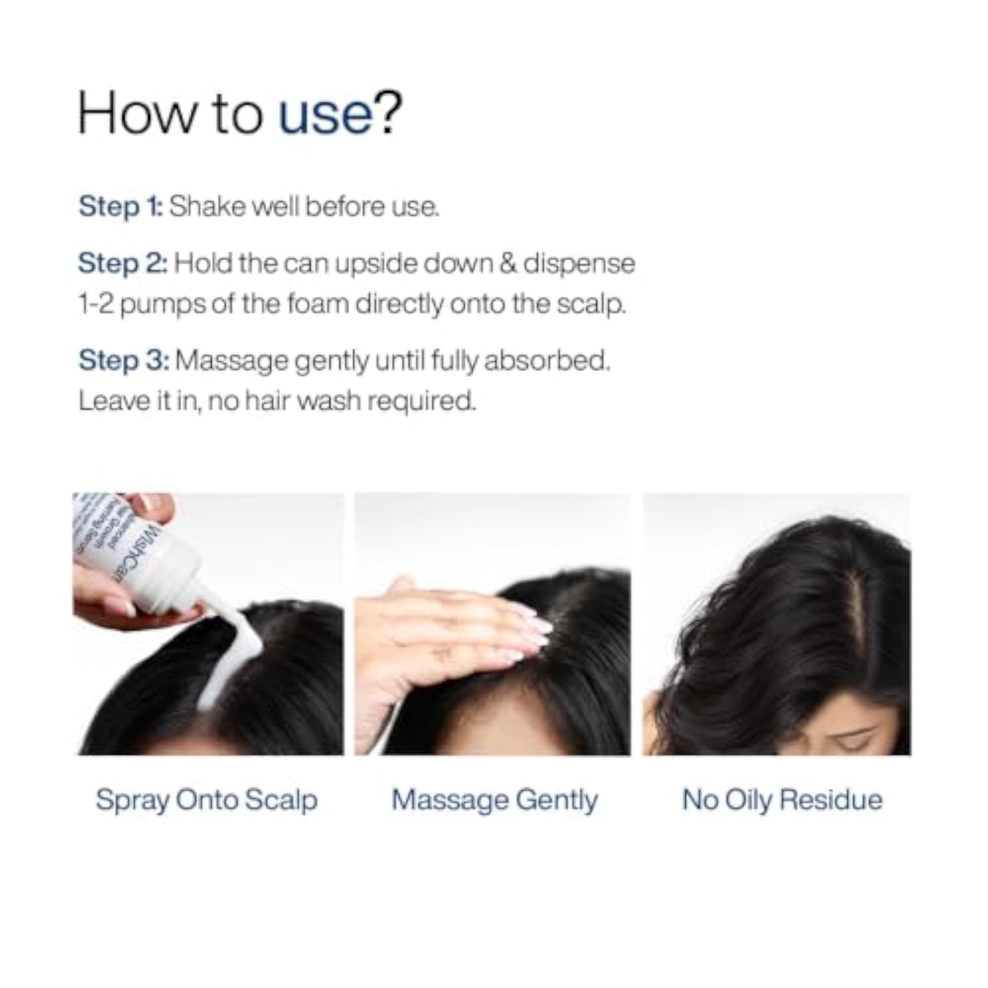 Advanced Foaming Hair Growth Serum For Scalp