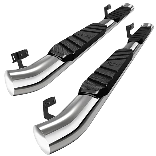Image of Tyger Auto 3.5 inch Rider Running Boards Compatible with 1997-2003 Ford F-150 F-250 LD; 2004 F-150 Heritage | Supercab | TG-SS2F35777 | Side Step Rail Nerf Bars