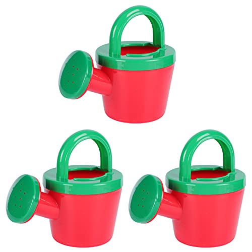 Toddmomy Water Spray Toys - 4Pcs Red Bath Toys for Kids Safe Pp Material Fun Watering can Design for Toddlers Enhances Bath Time Enjoyment and Cognitive Skills