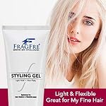 Light Hold Hair Gel Fragrance Free 8 oz - Lightweight Styling Gel for Fine Fragile and Weakened Hairs - Paraben Free Hypoallergenic Sensitive Formula - Vegan Gluten Free Cruelty Free (1 Pack) - Image 5