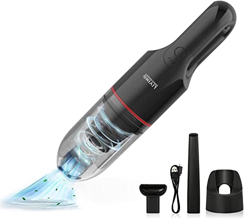 Livatro Cordless Handheld Vacuum Cleaner, Rechargeable Car Vacuum Cleaner Dust Busters, Powerful Suction with Crevice Nozzle and Cleaning Brush - Black Livatro Cordless Handheld Vacuum Cleaner, Rechargeable Car Vacuum Cleaner Dust Busters, Powerful Suction with Crevice Nozzle and Cleaning Brush - Black