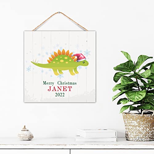 Décoration murale pour garde-manger rustique avec motif dinosaure