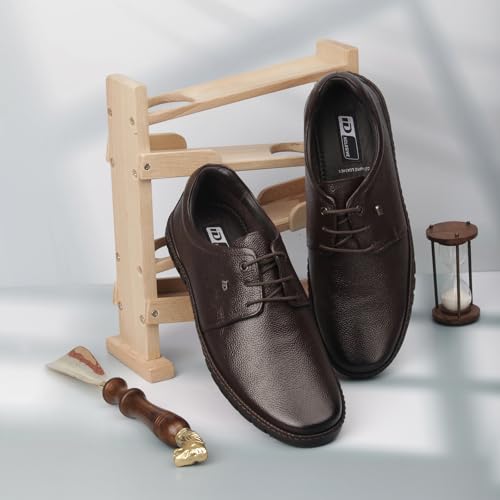 Image of ID Lace-Up Leather Formal Shoes for Men