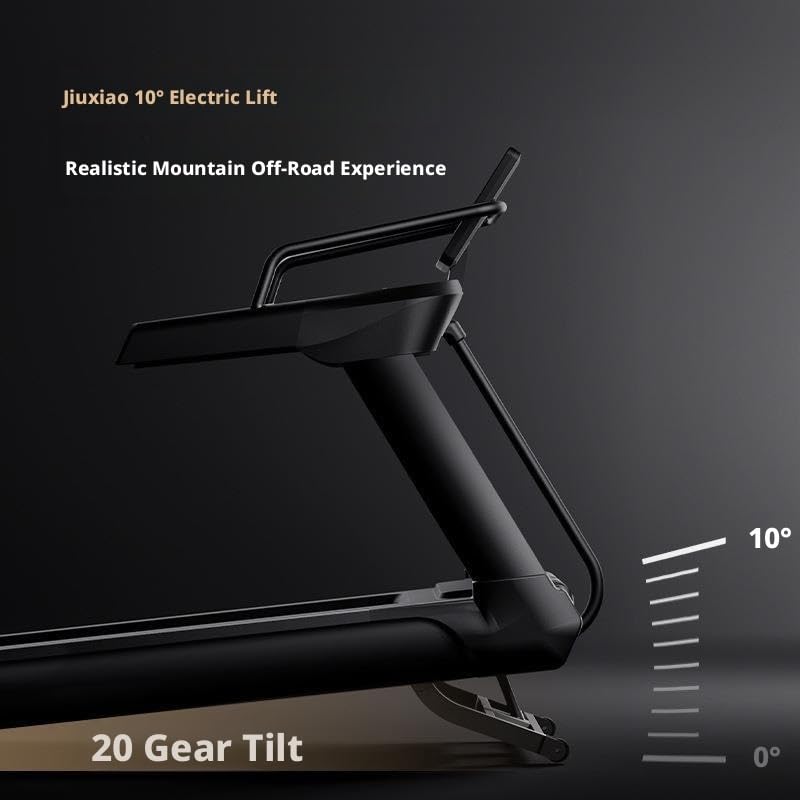 Image of Foldable Treadmill,Large Slope Intelligent Mini with 20 Levels for Exercise, Suitable for Use in Homes, Gyms, and Business Offices
