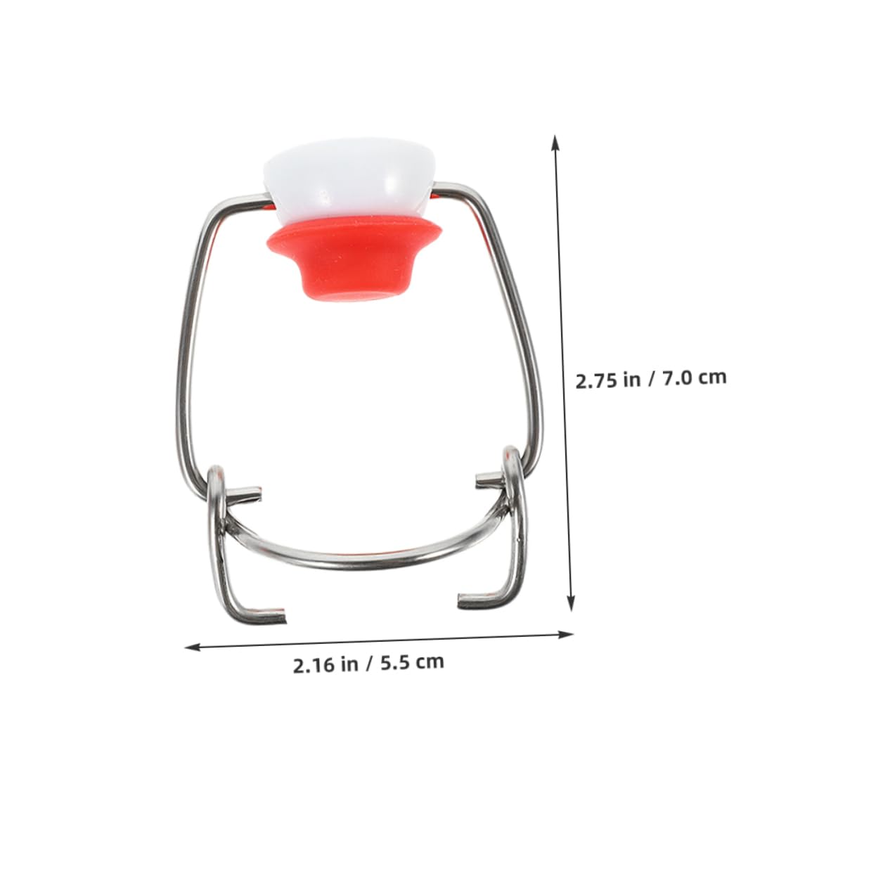 MAGICLULU 10pcs Bottle Caps with Sealing Silicone Gaskets Leakproof Swing Top Lids for Glass Bottles for Home Brewing Oil Vinegar Beverage Storage
