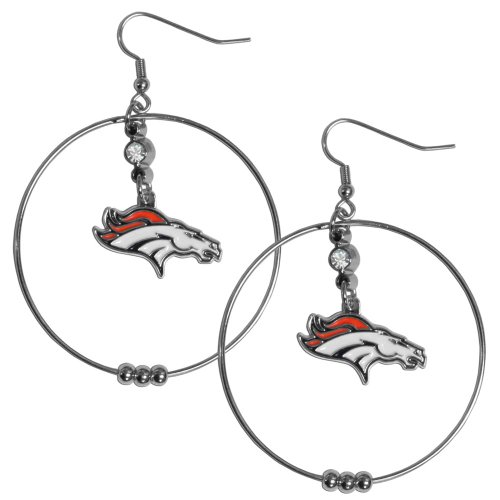 Image of NFL 2-Inch Hoop Earrings