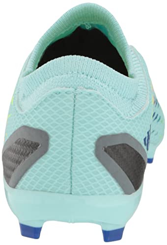 adidas X Speedportal.3 Laceless Firm Ground Soccer Shoe, Clear Aqua/Solar Red/Power Blue, 11 US Unisex Little Kid3