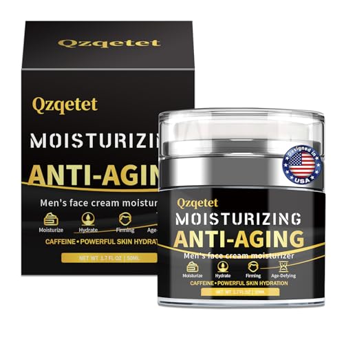 Men's Face Cream Anti Aging Face Moisturizer Cream Mens Face Lotion with Collagen, Retinol and Hyaluronic Acid Facial Men's Skin Care - Day & Night - 1.7 OZ