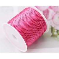 10-100 M/rotolo 1,5 Mm Colorato Raso Nylon Corda Rattail Seta - Foto 7