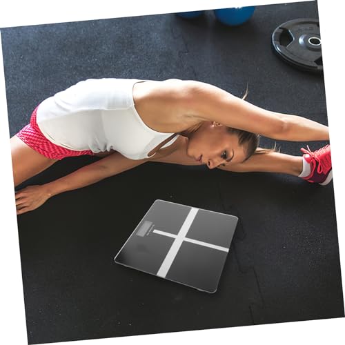 Échelle de gestion de santé précise noire USB pèse-personne électronique - 3