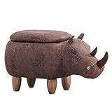 FUSSHOCKER CUTE ANIMAL DESIGN: Kreatives Design macht die Fußstütze schön und lebendig, und die einzigartige Form des Tieres ist schön, was die Fantasie und Kreativität des Kindes anregt. Umweltfreundlich, leicht und großzügig.