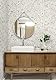 LiKiLiKi Klebefolie Möbel Beige Blumentapete 44×300 cm Vintage Selbstklebende Tapete Klebetapete für Küche Schlafzimmer Wohnzimmer Schrank Abwaschbare und Wasserfest