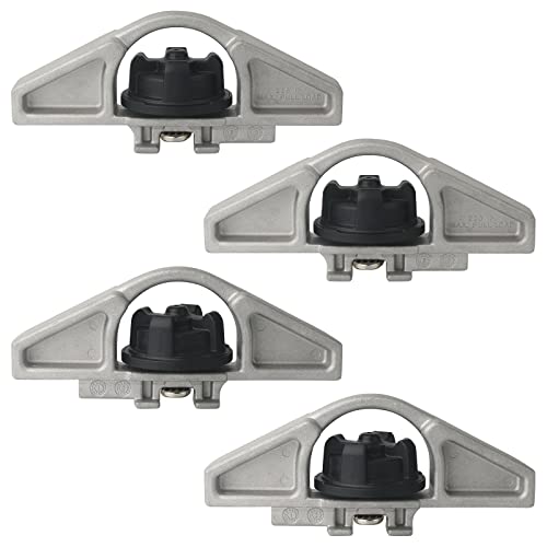 APPERFiT ‎Metal Bed Cleat Tie Down Anchor PT278-0C010 for Truck Bed Rail System 4pcs Compatible...