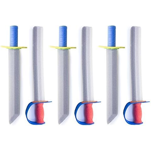 Super Z Outlet 16" Foam Prince Sword Toy Set Party Supplies (6) Cover