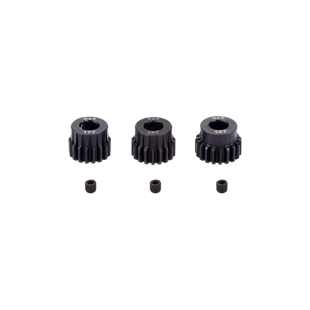 Fasizi 3PCS M0.6 17T-28T Metal Pinion Motor Gear for 5mm Shaft 1/8 RC Car Engine Spare Parts - 17T 18T 19T Gear - Image 4