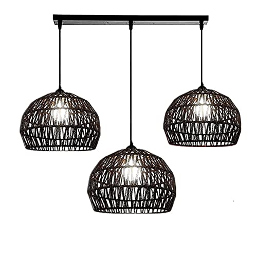 Chandelier de plafond Bohemia de haute qualité en finition noir mat pour îlot