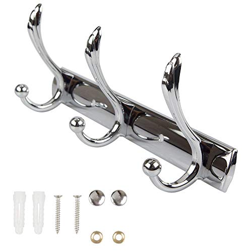 Laniakea - 3 doppi ganci appendiabiti da parete in...