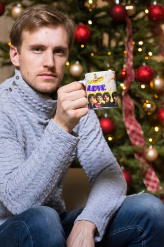 Mug Beatles LOVE en céramique. Cadeau original. - Les Beatles, Paul McCartney, John Lennon, RIngo Starr, George Harrison Mug Beatles LOVE en céramique. Cadeau original. – Image 3